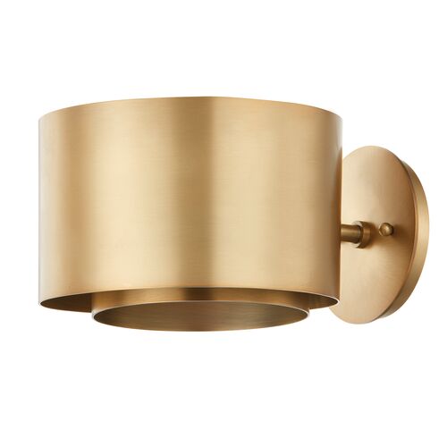 Roux Wall Sconce, Patina Brass 1 Roux Wall Sconce, Patina Brass