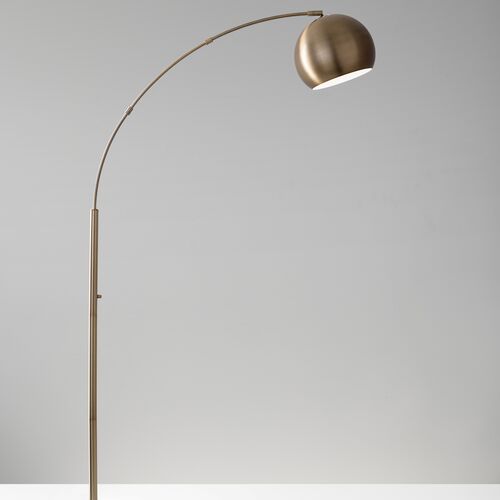 Carla Arc Lamp, Antique Brass 2 Carla Arc Lamp, Antique Brass