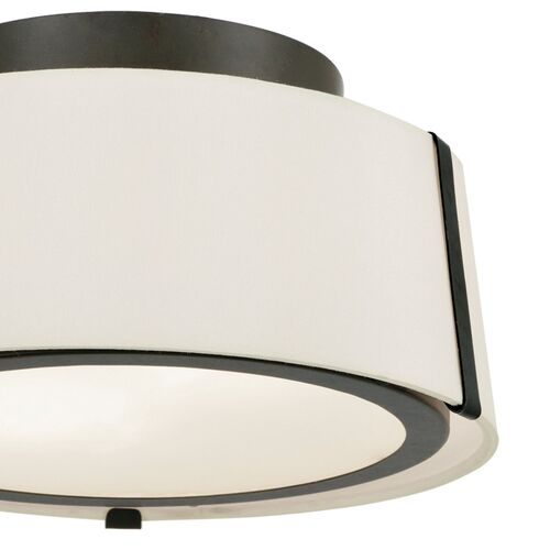 Fulton Flush Mount, Matte Black 5 Fulton Flush Mount, Matte Black