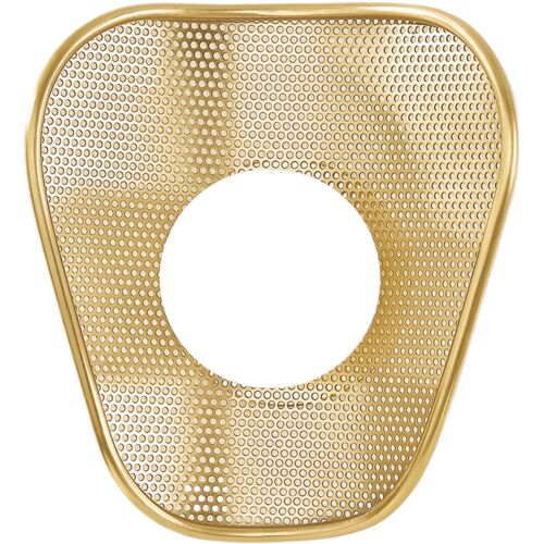 Mira Perforated Metal Wall Sconce, Aged Brass 3 Mira Perforated Metal Wall Sconce, Aged Brass