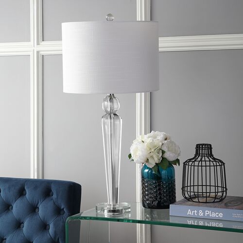 Sereneva Crystal Table Lamp, Clear 4 Sereneva Crystal Table Lamp, Clear