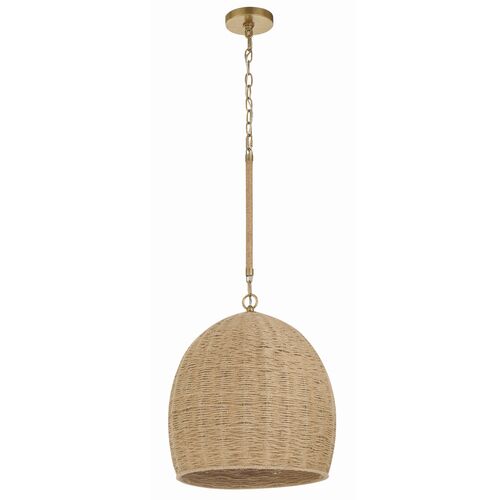 Jace 1 Light Pendant, Soft Gold 6 Jace 1 Light Pendant, Soft Gold