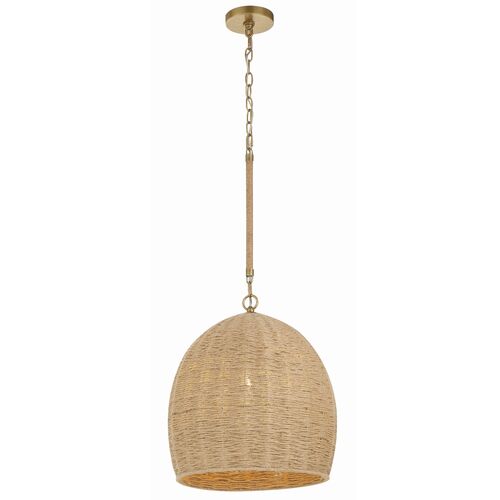 Jace 1 Light Pendant, Soft Gold 7 Jace 1 Light Pendant, Soft Gold