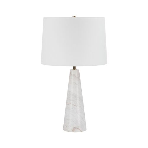 Elix Marble Table Lamp, Natural White 1 Elix Marble Table Lamp, Natural White