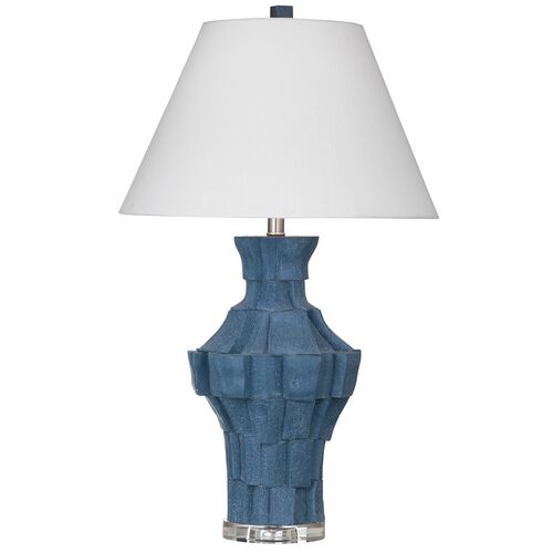 Melanie Table Lamp, Dark Blue 1 Melanie Table Lamp, Dark Blue