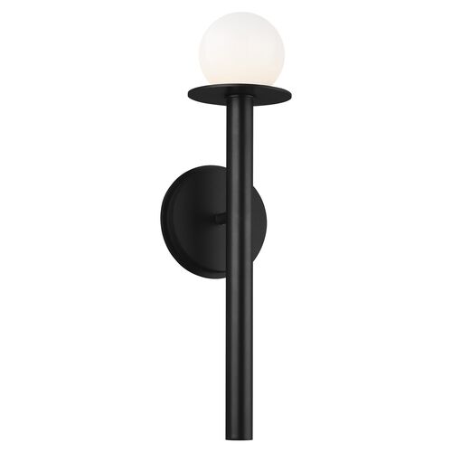 Nodes Sconce, Midnight Black 1 Nodes Sconce, Midnight Black