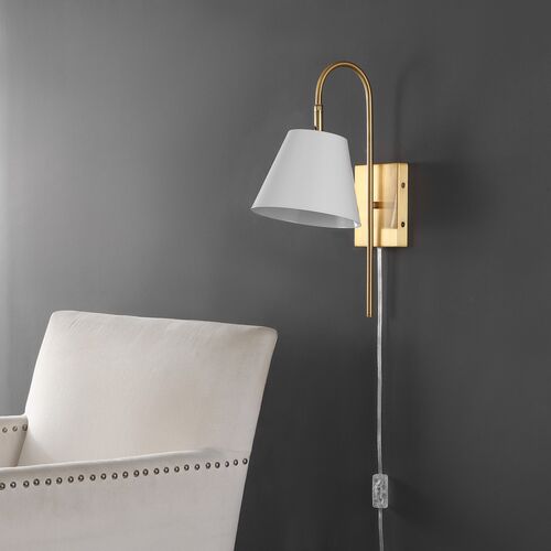 Brella 10.5" Plug-In Wall Sconce 4 Brella 10.5" Plug-In Wall Sconce