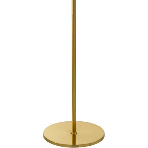 Hester Globe Floor Lamp, Brass 4 Hester Globe Floor Lamp, Brass