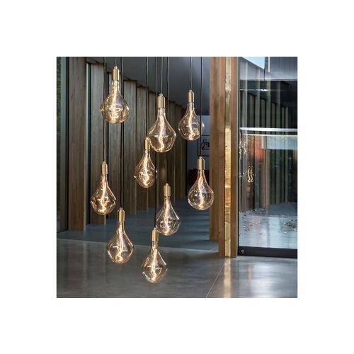3W Voronoi II Light Bulb, Tinted 4 3W Voronoi II Light Bulb, Tinted