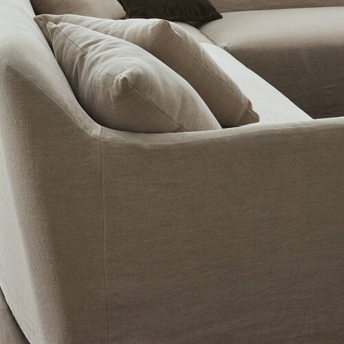 Lowell 3Pc Sectional, Broadway Dune 14 Lowell 3Pc Sectional, Broadway Dune