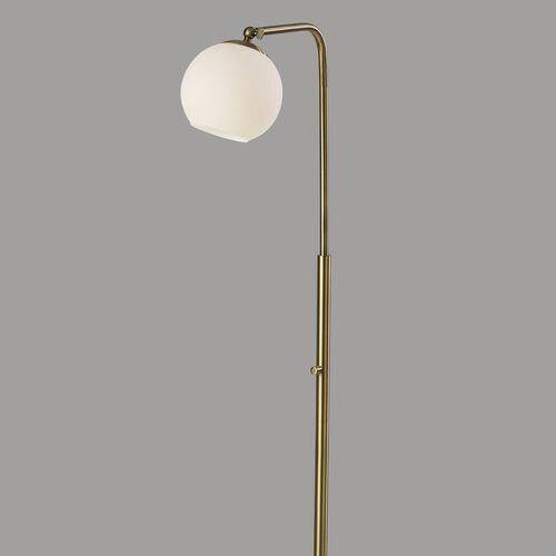 Collin Floor Lamp, Antique Brass 2 Collin Floor Lamp, Antique Brass