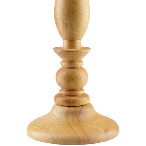 Edisto Painted Wood Table Lamp, Natural 4 Edisto Painted Wood Table Lamp, Natural