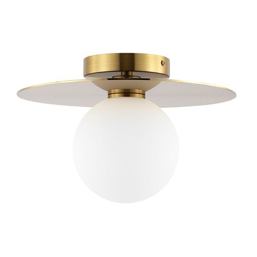 Rumour Globe Flush Mount, Gold 3 Rumour Globe Flush Mount, Gold