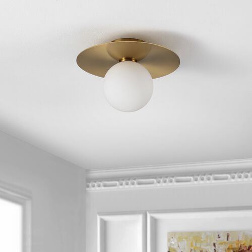 Rumour Globe Flush Mount, Gold 4 Rumour Globe Flush Mount, Gold