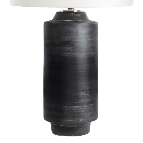 Dayton Ceramic Table Lamp, Ebony 4 Dayton Ceramic Table Lamp, Ebony