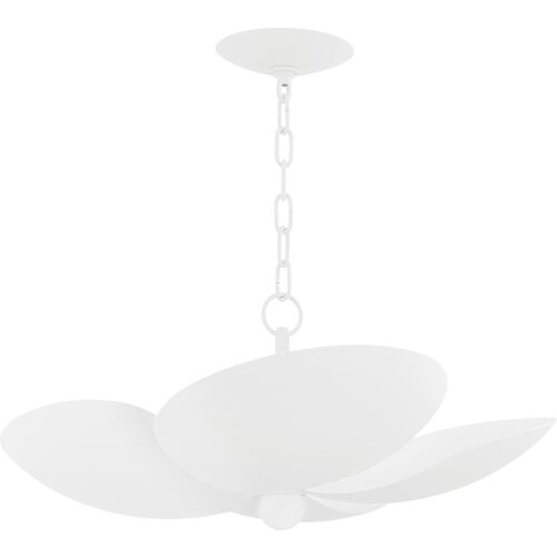 Leni Pendant, Textured White 1 Leni Pendant, Textured White