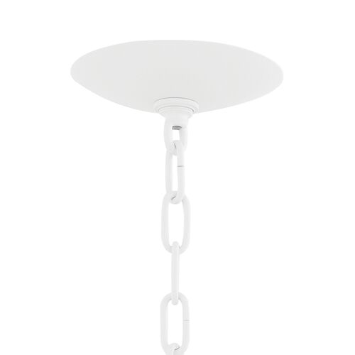 Leni Pendant, Textured White 4 Leni Pendant, Textured White
