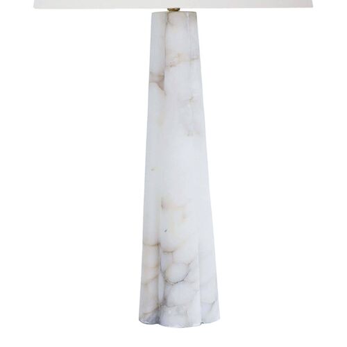 Quatrefoil Alabaster Large Table Lamp, Neutral 5 Quatrefoil Alabaster Large Table Lamp, Neutral