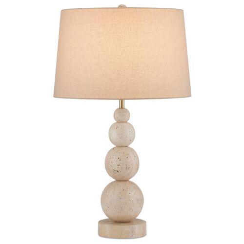 Niobe Travertine Table Lamp, Natural 3 Niobe Travertine Table Lamp, Natural