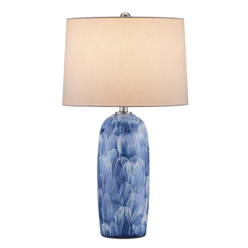 PallasTable Lamp, Blue/White 2 PallasTable Lamp, Blue/White