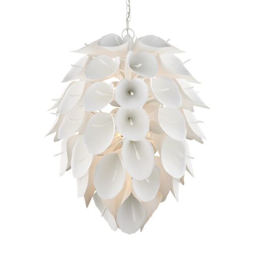 Diego Chandelier, Gesso White 1 Diego Chandelier, Gesso White