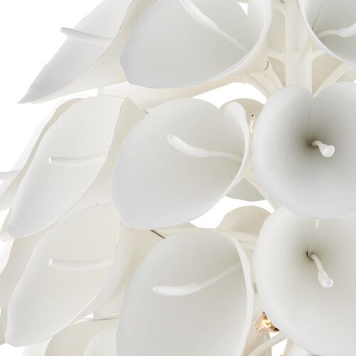Diego Chandelier, Gesso White 2 Diego Chandelier, Gesso White