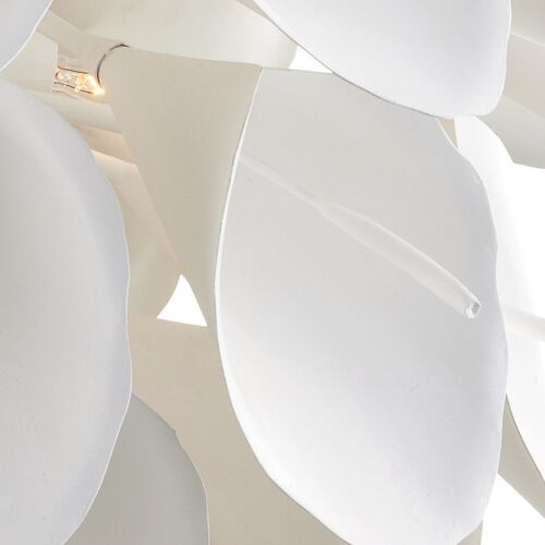 Diego Chandelier, Gesso White 3 Diego Chandelier, Gesso White