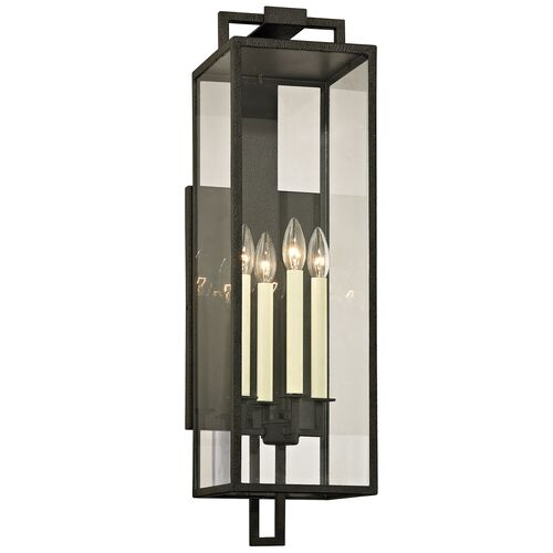 Beckett Outdoor Wall Sconce, Large 1 Beckett Outdoor Wall Sconce, Large