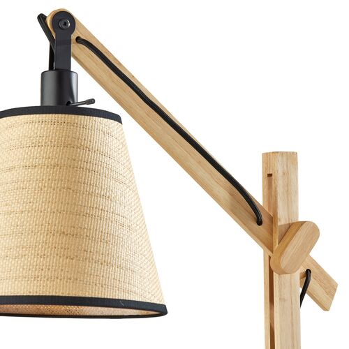 Ryder Floor Lamp, Natural/Black 5 Ryder Floor Lamp, Natural/Black