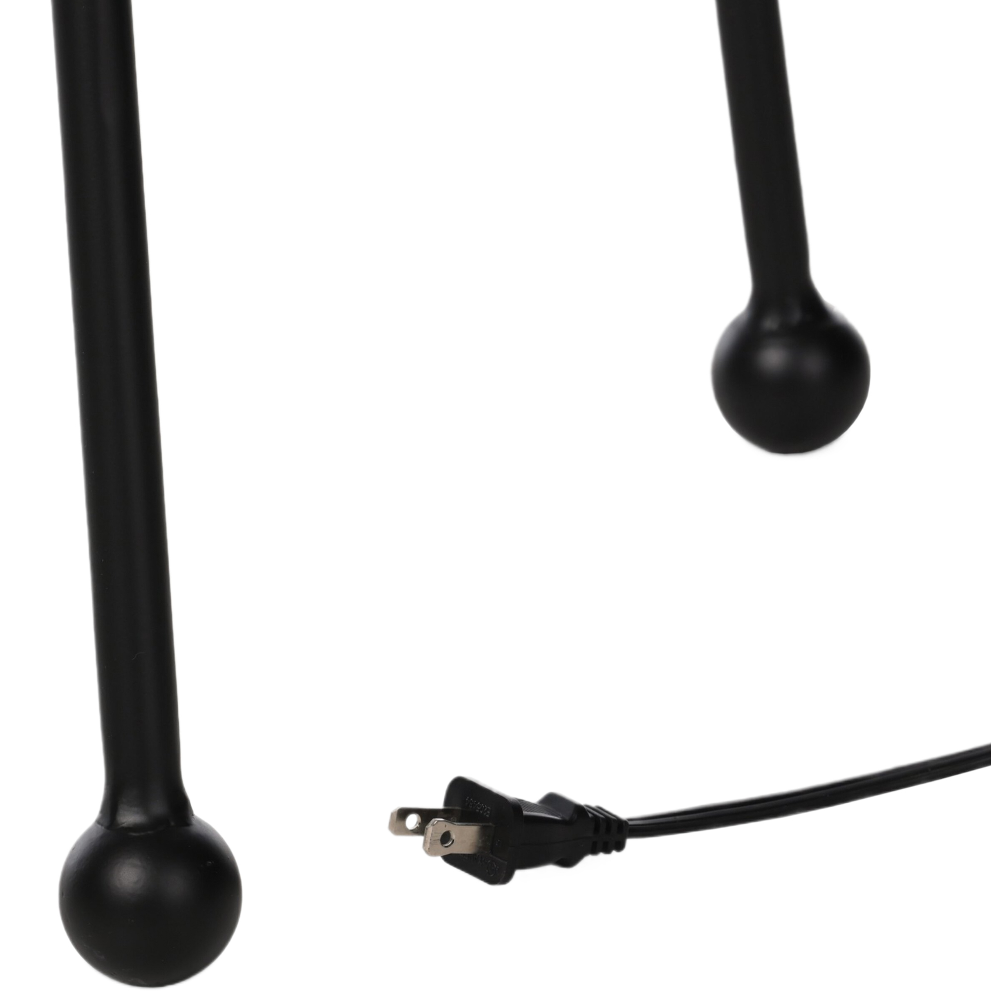 Nyrix Tripod Floor Lamp, Light Beige/Matte Black 8 Nyrix Tripod Floor Lamp, Light Beige/Matte Black