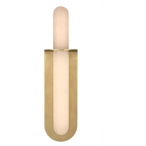Fosse Alabaster Oval Sconce 11 Fosse Alabaster Oval Sconce