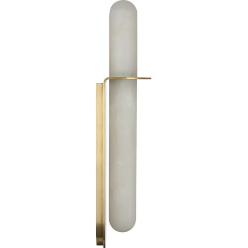 Fosse Alabaster Oval Sconce 13 Fosse Alabaster Oval Sconce