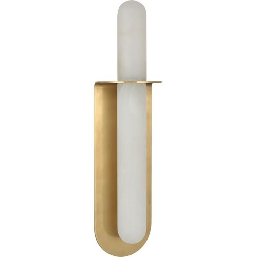 Fosse Alabaster Oval Sconce 2 Fosse Alabaster Oval Sconce