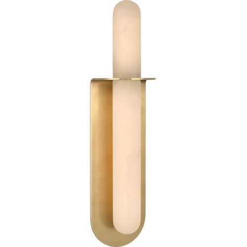 Fosse Alabaster Oval Sconce 4 Fosse Alabaster Oval Sconce
