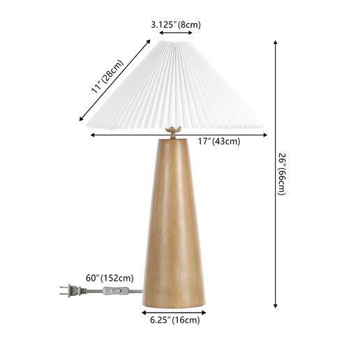 Chala 26" Table Lamp, Natural 5 Chala 26" Table Lamp, Natural