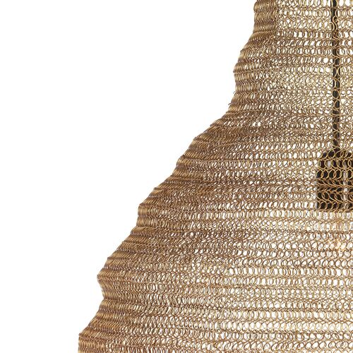 Thistle Iron Pendant, Gold 2 Thistle Iron Pendant, Gold