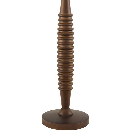 Talitha Boucle Shade Table Lamp, Natura/Brown 3 Talitha Boucle Shade Table Lamp, Natura/Brown