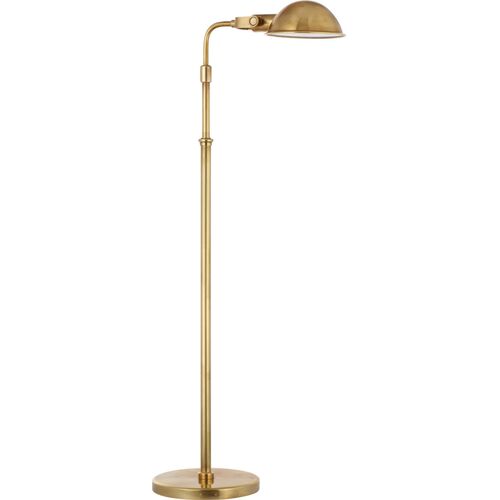 Fairfield Cordless Pharmacy Floor Lamp, Natural Brass 1 Fairfield Cordless Pharmacy Floor Lamp, Natural Brass