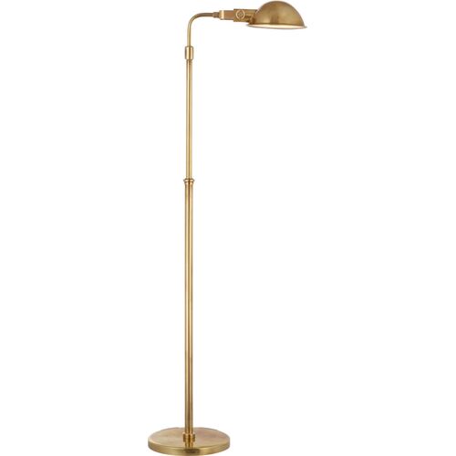 Fairfield Cordless Pharmacy Floor Lamp, Natural Brass 12 Fairfield Cordless Pharmacy Floor Lamp, Natural Brass