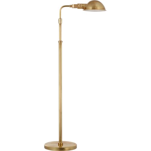 Fairfield Cordless Pharmacy Floor Lamp, Natural Brass 3 Fairfield Cordless Pharmacy Floor Lamp, Natural Brass