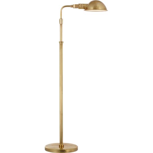 Fairfield Cordless Pharmacy Floor Lamp, Natural Brass 4 Fairfield Cordless Pharmacy Floor Lamp, Natural Brass