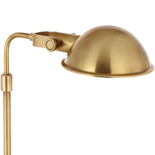 Fairfield Cordless Pharmacy Floor Lamp, Natural Brass 7 Fairfield Cordless Pharmacy Floor Lamp, Natural Brass