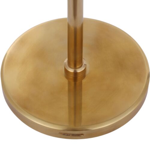 Fairfield Cordless Pharmacy Floor Lamp, Natural Brass 8 Fairfield Cordless Pharmacy Floor Lamp, Natural Brass