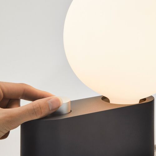 Alumina Table Lamp, Charcoal 11 Alumina Table Lamp, Charcoal