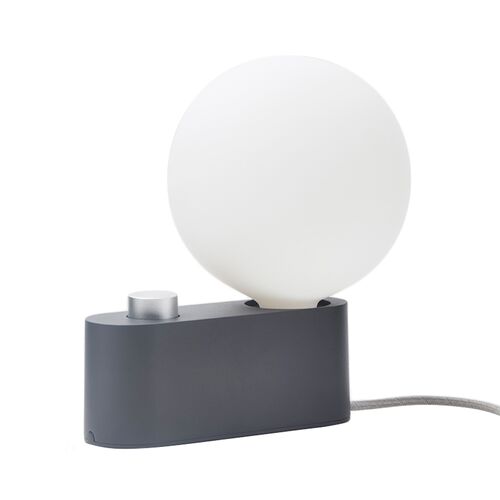 Alumina Table Lamp, Charcoal 2 Alumina Table Lamp, Charcoal