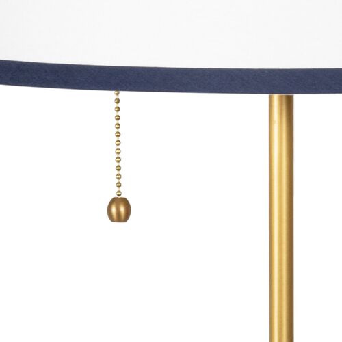 Daisy Table Lamp, Brass/Linen 3 Daisy Table Lamp, Brass/Linen