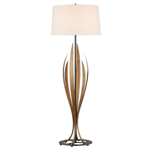 Neilos Floor Lamp, Antique Brass/Oil Rubbed Bronze 2 Neilos Floor Lamp, Antique Brass/Oil Rubbed Bronze