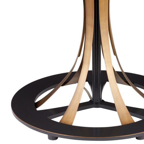 Neilos Floor Lamp, Antique Brass/Oil Rubbed Bronze 4 Neilos Floor Lamp, Antique Brass/Oil Rubbed Bronze