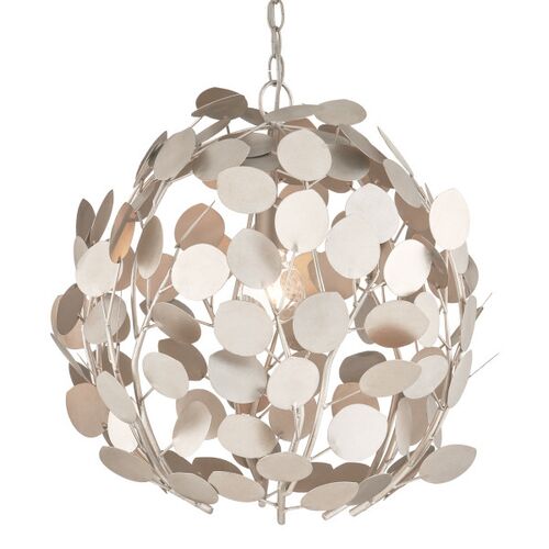 Lunaria Orb Chandelier, Silver 1 Lunaria Orb Chandelier, Silver