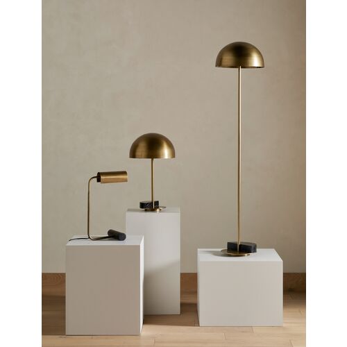 Nova Marble Table Lamp, Antique Brass 13 Nova Marble Table Lamp, Antique Brass